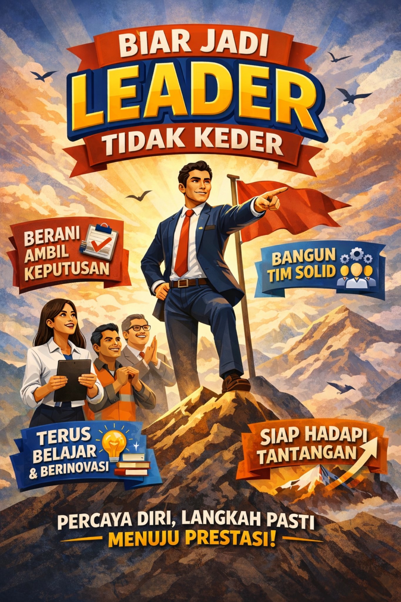 BIAR JADI LEADER GA KEDER 